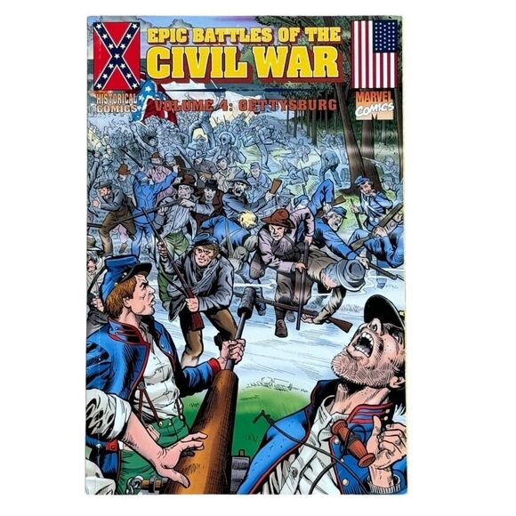 Marvel Epic Battles of the Civil War: Volume 4 Gettysburg Paperback Comic Book. - Picture 1 of 4